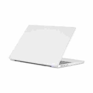 Carbon Fiber Textured Plastic Laptop Protective Case For MacBook Pro 13.3 inch A1706 / A1708 / A1989 / A2159 / A2338(Transparent)
