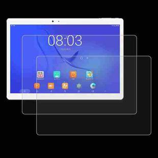2 PCS 9H 2.5D Explosion-proof Tempered Glass Film for Teclast T10