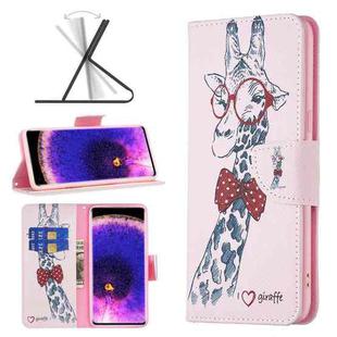 For OPPO Find X5 Colored Drawing Pattern Leather Phone Case(Deer)