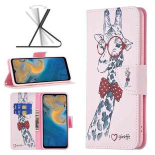 For ZTE Blade A51 Colored Drawing Pattern Leather Phone Case(Deer)