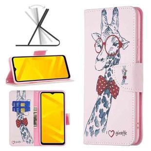 For ZTE Blade A71 Colored Drawing Pattern Leather Phone Case(Deer)