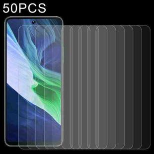 50 PCS 0.26mm 9H 2.5D Tempered Glass Film For Infinix Note 11i