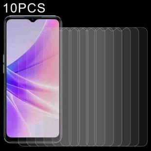 10 PCS 0.26mm 9H 2.5D Tempered Glass Film For OPPO A57 /  A57 4G / A77 / K10 5G / A57e / A57s / K10x / A17 / A77s / A17k / A58 5G / A77 4G / A58x / A56s / A78 / A1x / A38 / A18 / vivo Y36i / vivo G2 / Y03 / Y28 5G