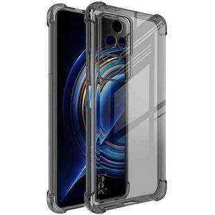 For Xiaomi Redmi K50 / K50 Pro 5G imak TPU Phone Case with Screen Protector(Transparent Black)