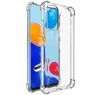 For Xiaomi Redmi Note 11 4G / Note 11S Global imak TPU Phone Case with Screen Protector(Transparent)
