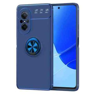 For Huawei nova 9 SE Metal Ring Holder TPU Phone Case(Blue)