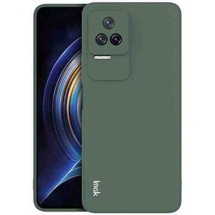 For Xiaomi Redmi K50 / K50 Pro 5G IMAK UC-4 Series Straight Edge TPU Soft Phone Case(Dark Green)