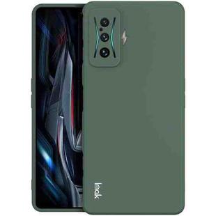 For Xiaomi Redmi K50 Gaming 5G IMAK UC-4 Series Straight Edge TPU Soft Phone Case(Dark Green)