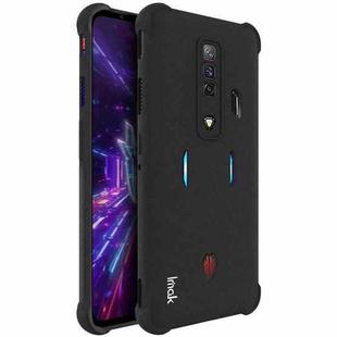 For ZTE nubia Red Magic 7 IMAK All-inclusive Shockproof Airbag TPU Case (Matte Black)