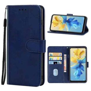 Leather Phone Case For Infinix Hot 11 2022(Blue)