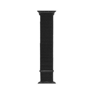 For Apple Watch Apple Watch Ultra 49mm / Series 8&7 45mm / SE 2&6&SE&5&4 44mm / 3&2&1 42mm Mutural Nylon Watch Band(Black)