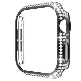 Hollowed Diamond PC Watch Case For Apple Watch Series 3&2&1 42mm(Black)