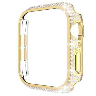 Hollowed Diamond PC Watch Case For Apple Watch Series 3&2&1 42mm(Gold)