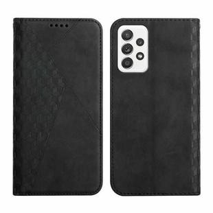 For Samsung Galaxy A23 Diamond Splicing Skin Feel Magnetic Leather Phone Case(Black)