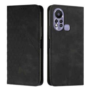 For Infinix Hot 11S Diamond Splicing Skin Feel Magnetic Leather Phone Case(Black)