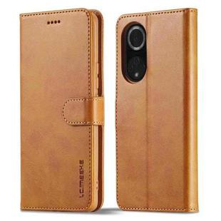 For Honor 50 / nova 9 LC.IMEEKE Calf Texture Leather Phone Case(Brown)