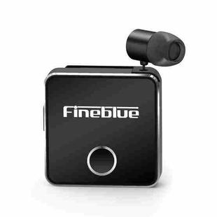 Fineblue F1 Lavalier Bluetooth Earphone, Support Vibration Reminder(Black)