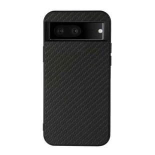 For Google Pixel 7 Accurate Hole Carbon Fiber Texture PU Phone Case(Black)