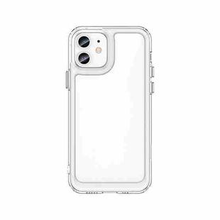 For iPhone 11 Colorful Series Acrylic + TPU Phone Case (Transparent)
