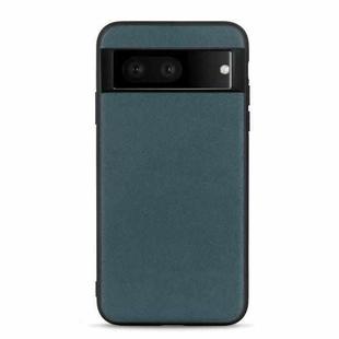 For Google Pixel 7 Accurate Hole Lambskin Texture Genuine Leather Phone Case(Green)