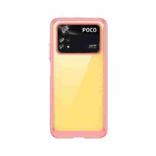 For Xiaomi Poco M4 Pro 4G Colorful Series Acrylic + TPU Phone Case(Red)