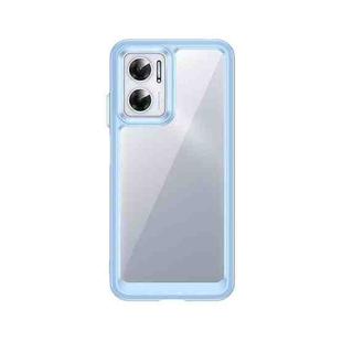 For Xiaomi Redmi 10 Prime+ 5G Colorful Series Acrylic + TPU Phone Case(Blue)