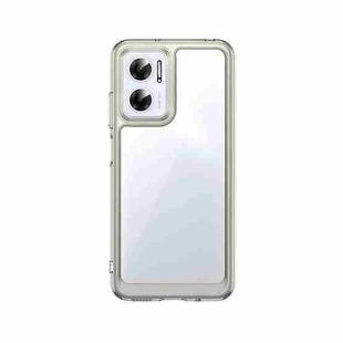 For Xiaomi Redmi 10 Prime+ 5G Colorful Series Acrylic + TPU Phone Case(Transparent)
