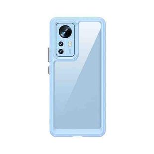 For Xiaomi 12X Colorful Series Acrylic + TPU Phone Case(Blue)