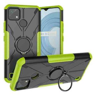 For OPPO Realme C21Y Armor Bear Shockproof PC + TPU Phone Case(Green)