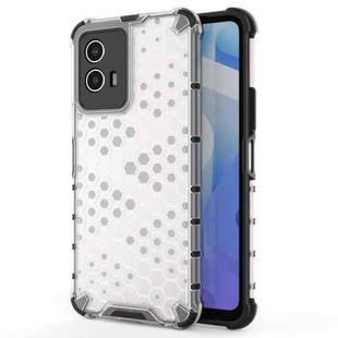 For vivo iQOO U5 5G Shockproof Honeycomb PC + TPU Protective Case(White)