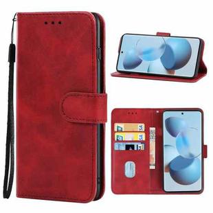 For Xiaomi Civi 1S Leather Phone Case(Red)