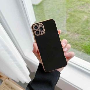Full Coverage Soft Edge Electroplating Phone Case For iPhone 11(Black)