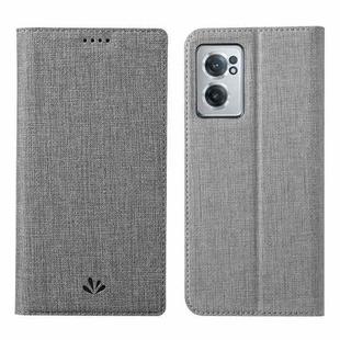 For OnePlus Nord CE 2 5G ViLi DMX Series Shockproof Magnetic Flip Leather Phone Case(Grey)