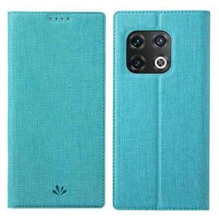 For OnePlus 10 Pro ViLi DMX Series Shockproof Magnetic Flip Leather Phone Case(Blue)