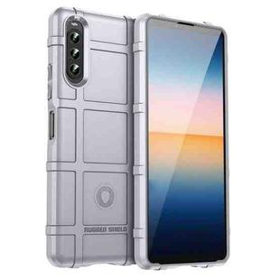 For Sony Xperia 10 IV Full Coverage Shockproof TPU Phone Case(Grey)