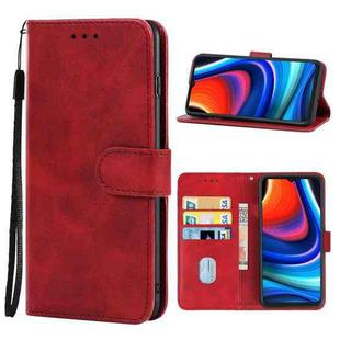 Leather Phone Case For Itel Vision 2S(Red)