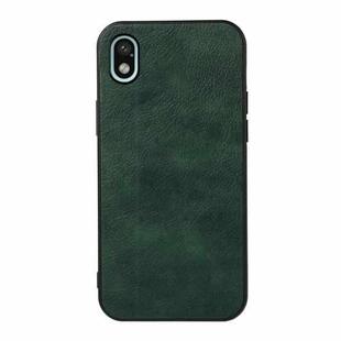 For Sony Xperia Ace III Two-color Litchi Texture Phone Case(Green)