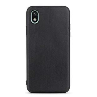 For Sony Xperia Ace III Sheep Texture Leather Phone Case(Black)