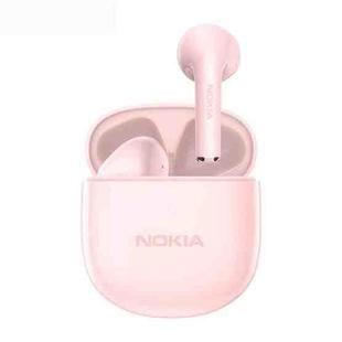 Nokia E3110 Half In-Ear HD Call Wireless Bluetooth TWS Sports Earphone(Pink)