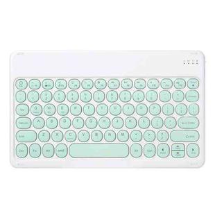 X3 Universal Candy Color Round Keys Bluetooth Keyboard(Fresh Green)