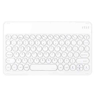 X3 Universal Candy Color Round Keys Bluetooth Keyboard(White)