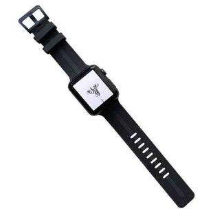 Thread Silicone Watchband For Apple Watch Series 7 41mm / 6&SE&5&4 40mm / 3&2&1 38mm(G)