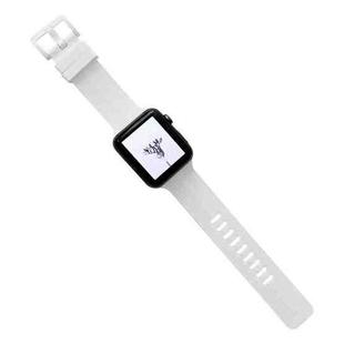 Thread Silicone Watchband For Apple Watch Series 7 45mm / 6&SE&5&4 44mm / 3&2&1 42mm(E)