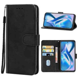 Leather Phone Case For OnePlus Ace(Black)