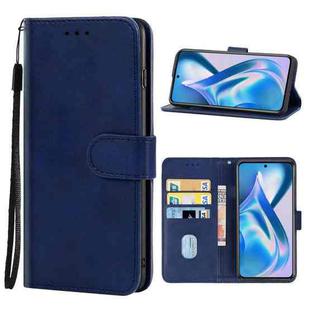Leather Phone Case For OnePlus Ace(Blue)
