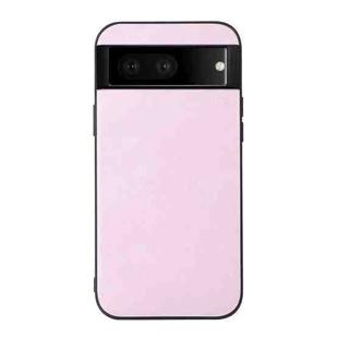 For Google Pixel 7 5G Cowhide Texture PU Phone Case(Pink)