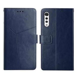 For LG Velvet 2 Pro Y Stitching Horizontal Flip Leather Phone Case(Blue)