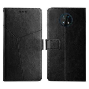 For Nokia G50 5G Y Stitching Horizontal Flip Leather Phone Case(Black)