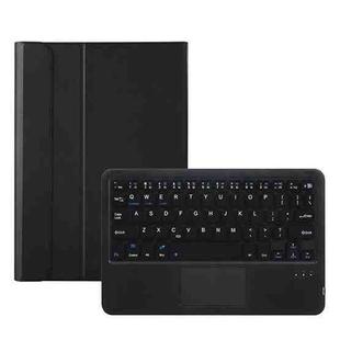 OP11-A Lambskin Texture Ultra-thin Bluetooth Keyboard Leather Case with Touchpad For OPPO Pad 11 inch(Black)
