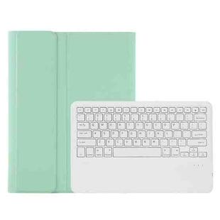 A800B Candy Color Detachable Bluetooth Keyboard Case with Pen Slot for Samsung Galaxy Tab S8+  / S7+ / S7 FE(Light Green)
